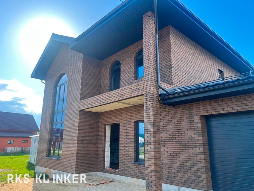 Кирпич BRAER Мокко: практическое применение Баварской кладки в современном строительстве