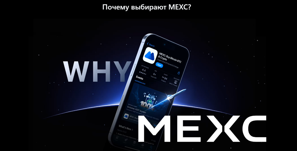 Криптовалютная биржа Mexc: щедрый бонус 8000 USDT для новых пользователей