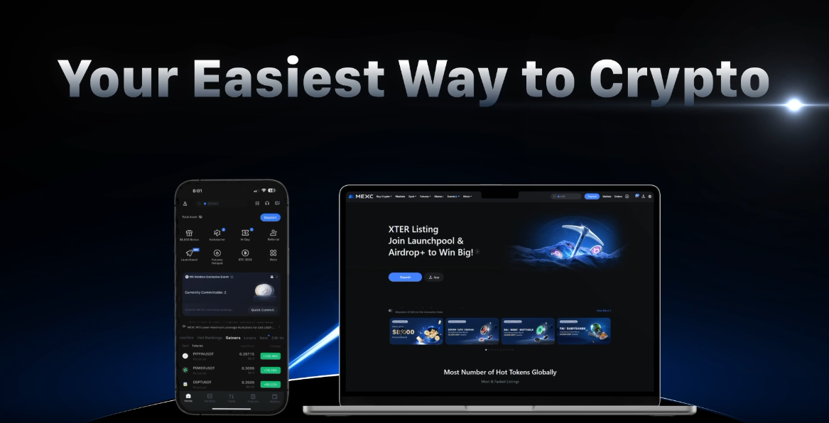 Криптовалютная биржа Mexc: щедрый бонус 8000 USDT для новых пользователей
