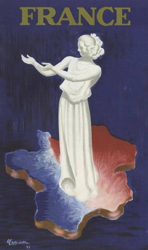 Каппьелло Л. Афиша. Франция. 1937