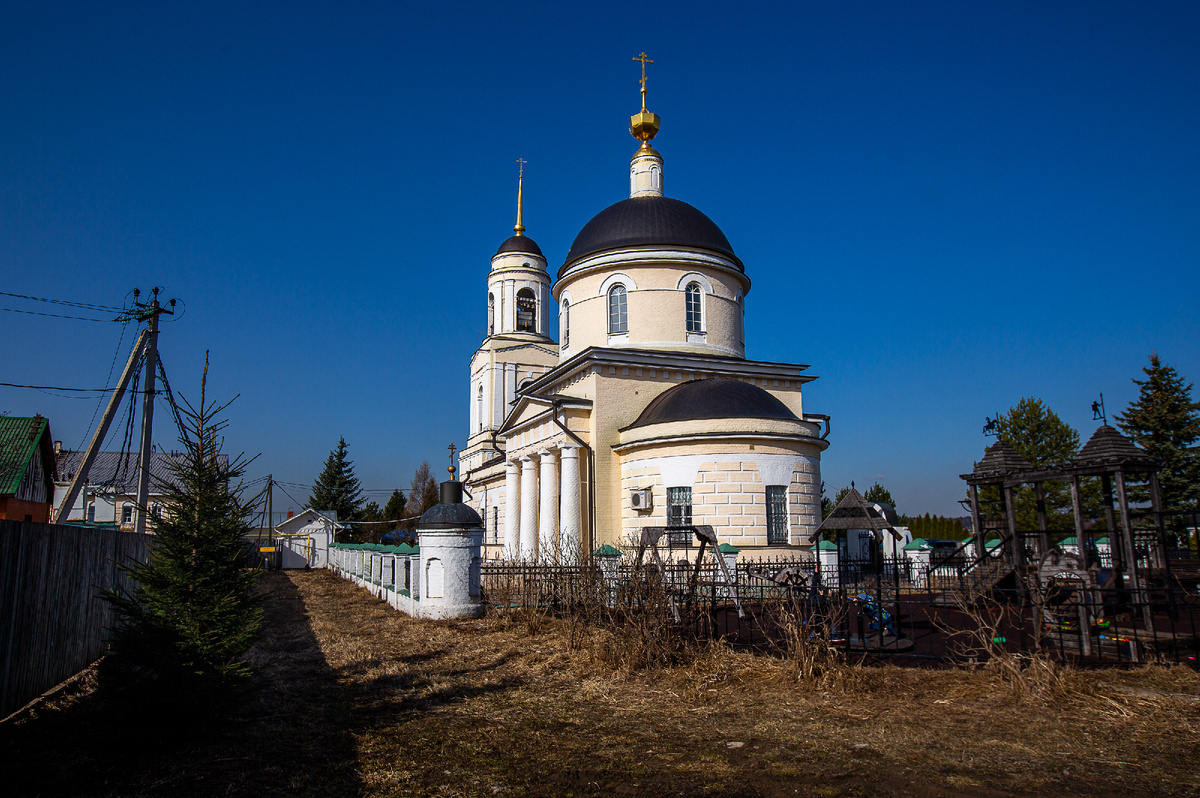 Спасо-Преображенская церковь. Село Радонеж, Сергиево-Посадский городской округ. Московская область. Фото автора статьи