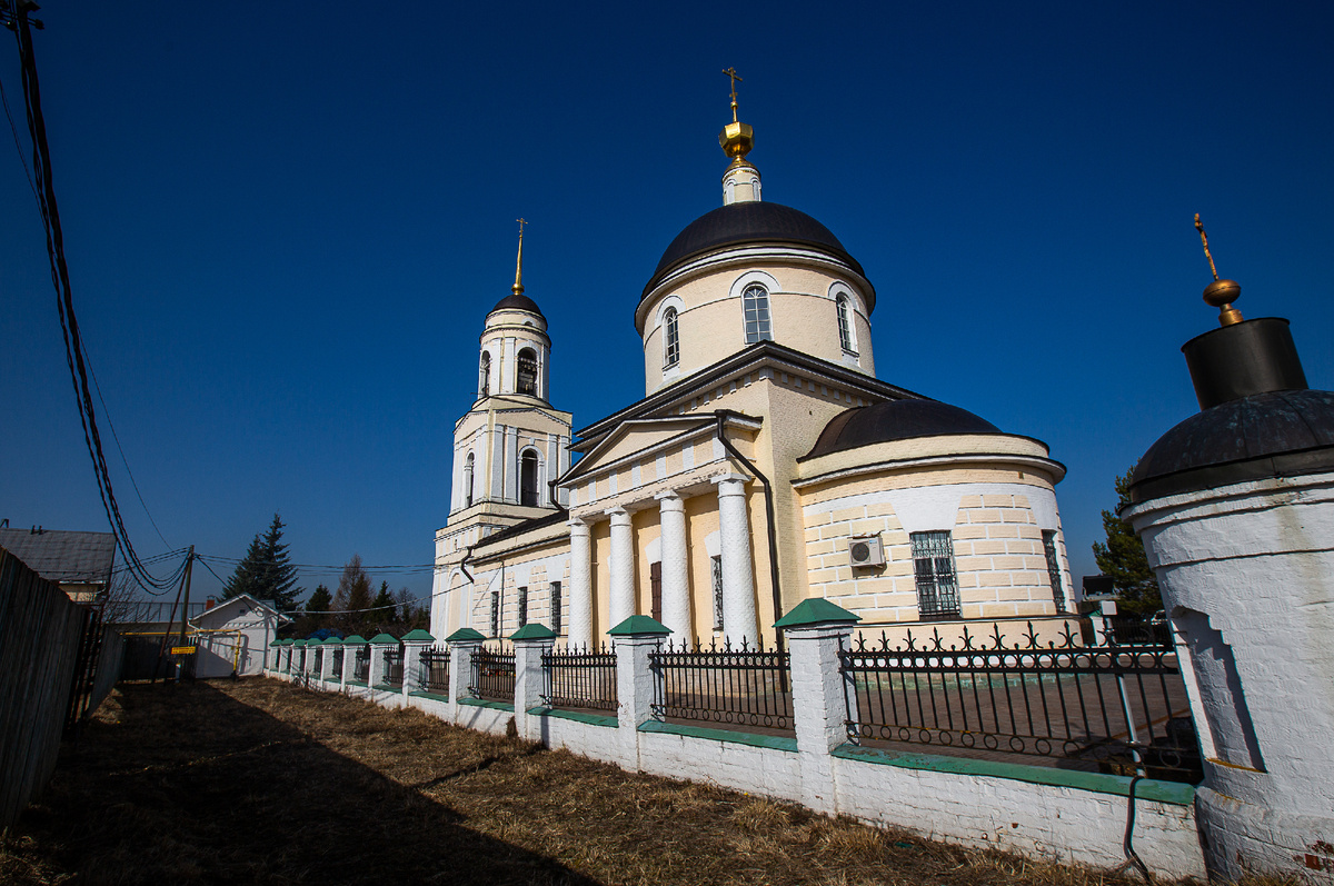 Спасо-Преображенская церковь. Село Радонеж, Сергиево-Посадский городской округ. Московская область. Фото автора статьи
