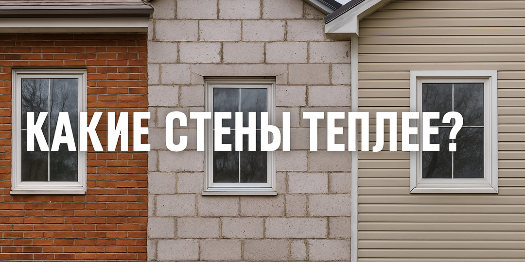 Какие стены теплее? Сравниваем кирпич, газобетон и каркасные технологии