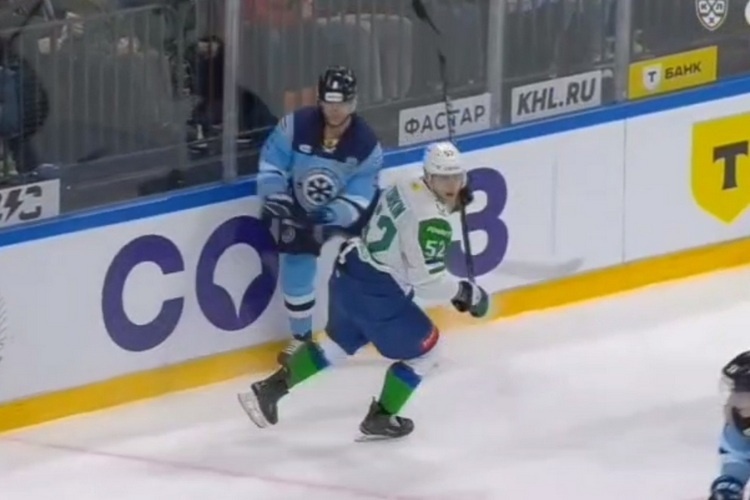    Скриншот трансляции «КХЛ ТВ»