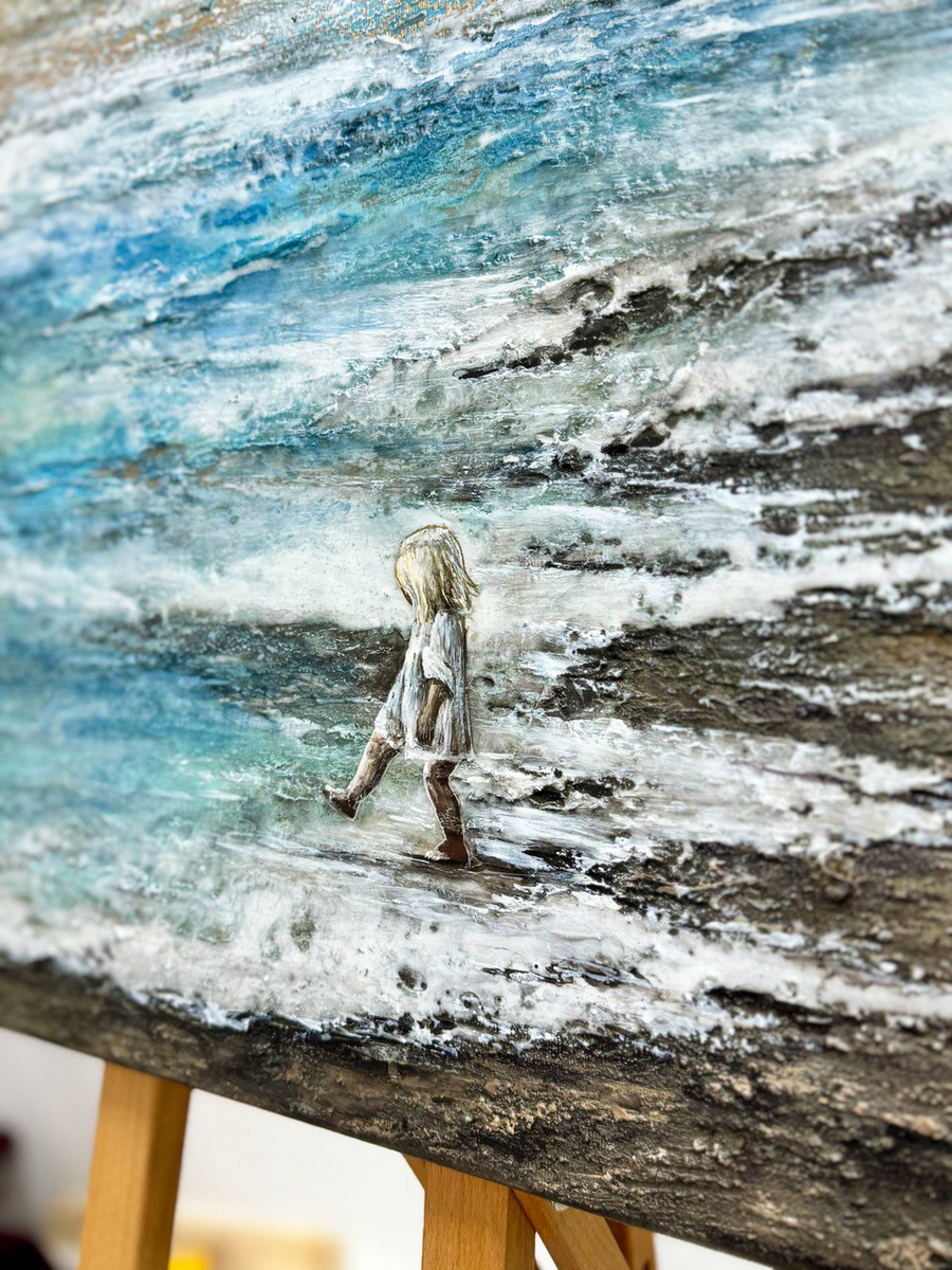 Картина с девочкой от MAKE AIR