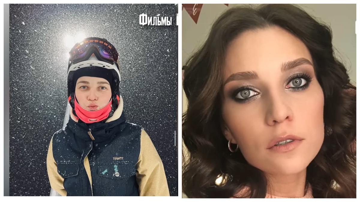 Катя увлекалась сноубордом