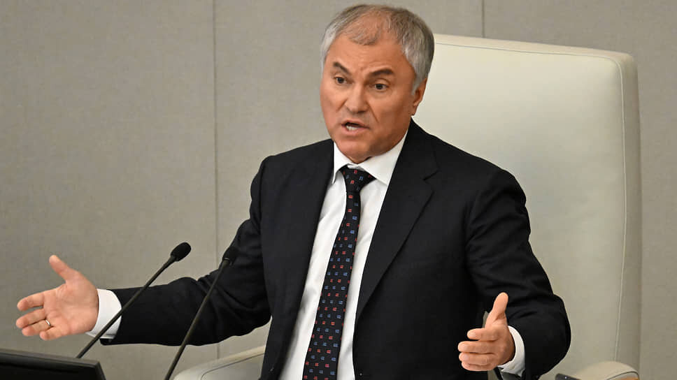 Вячеслав Володин.📷Фото: Дмитрий Духанин / Коммерсантъ