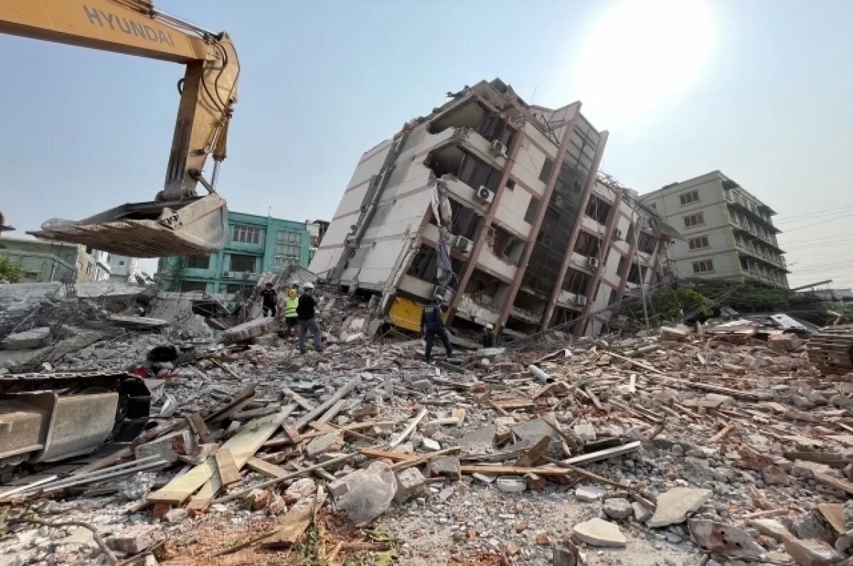    В Мьянму направляется дополнительная группа спасателей МЧС РФ