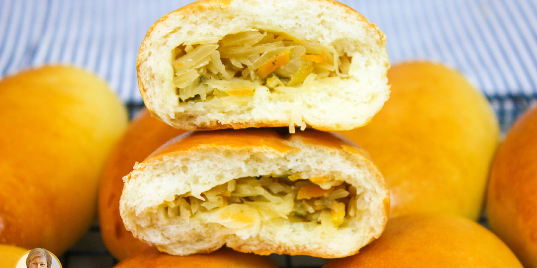 Супер пышные пирожки с квашеной капустой в духовке. Универсальное дрожжевое тесто