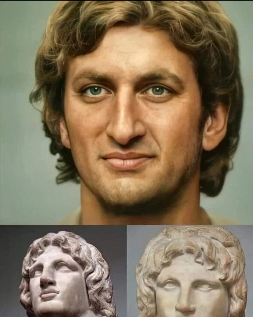 Александр Македонский (реконструкция лица с помощью современных технологий)