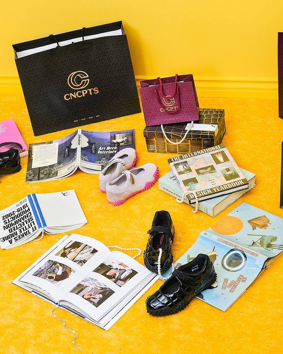 Балетки с шипами: CNCPTS и PUMA выпустили женскую версию Mostro  