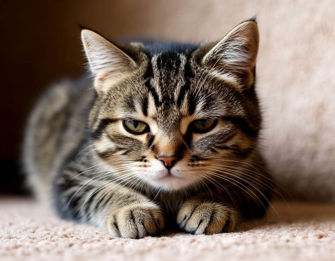 Это грустный кот, он еще не читал статью