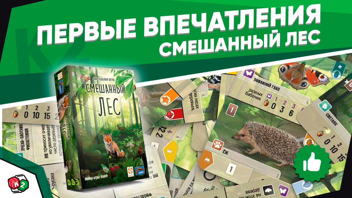 Представляю обзор настольной игры "Смешанный лес".