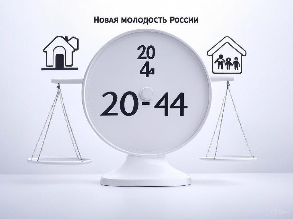 Молодежь — до 44 лет!