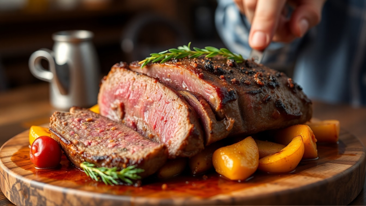 Ростбиф лучше, чем в ресторане! Нежный и сочный — идеальный ужин!