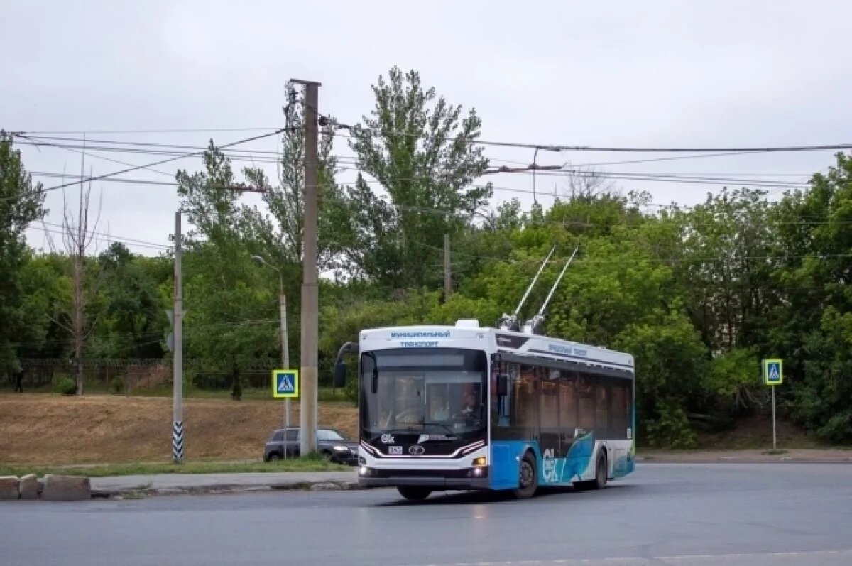    В Омске произошёл обрыв контактной сети для троллейбусов