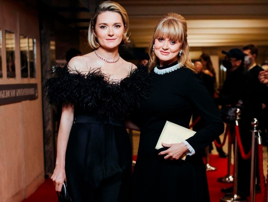 Надежда Михалкова и Анна Михалкова 