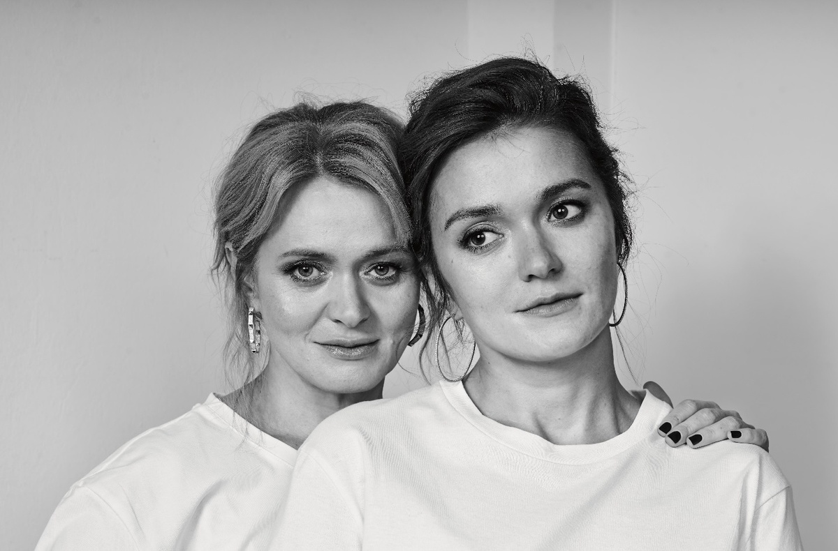 Анна Михалкова и Надежда Михалкова