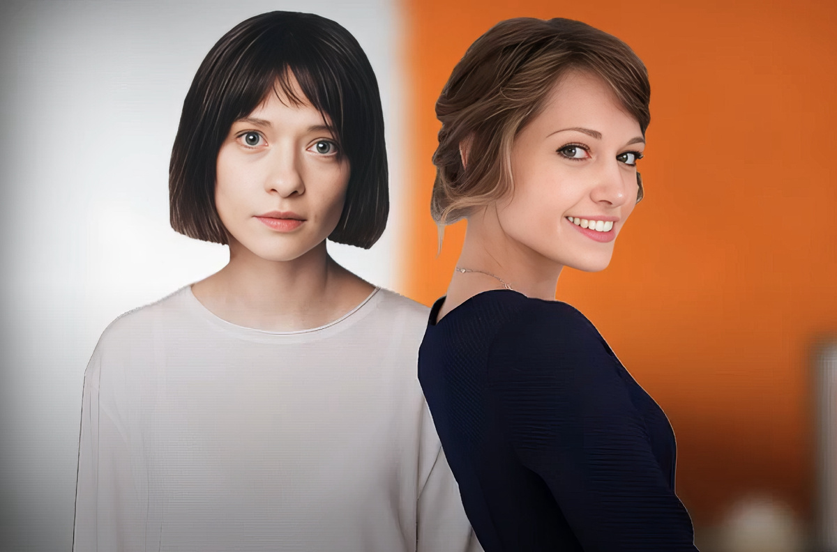 Анна Васильева и Юлия Васильева