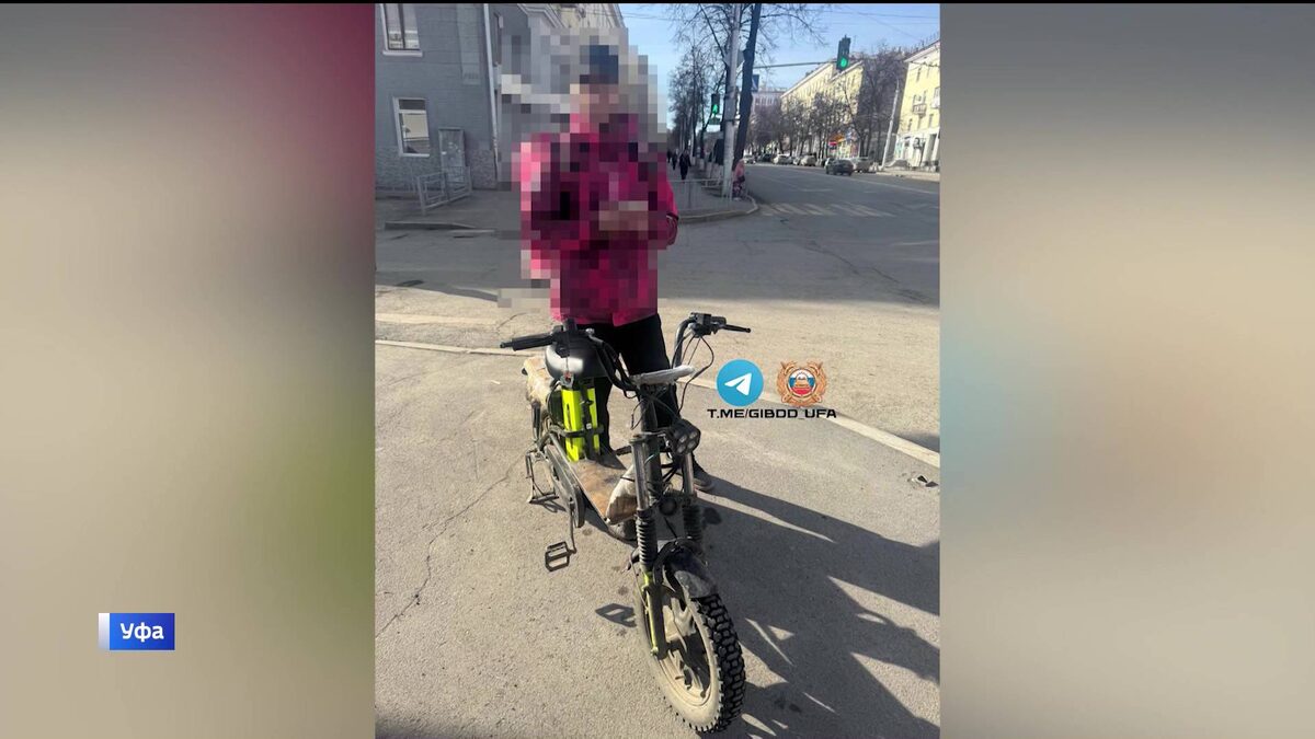   В Уфе полицейские изъяли самокат и электровелосипед у водителей без прав