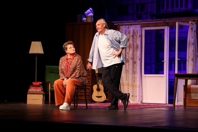 Заслуженные артисты РФ Т.Телегина и В.Башинский.