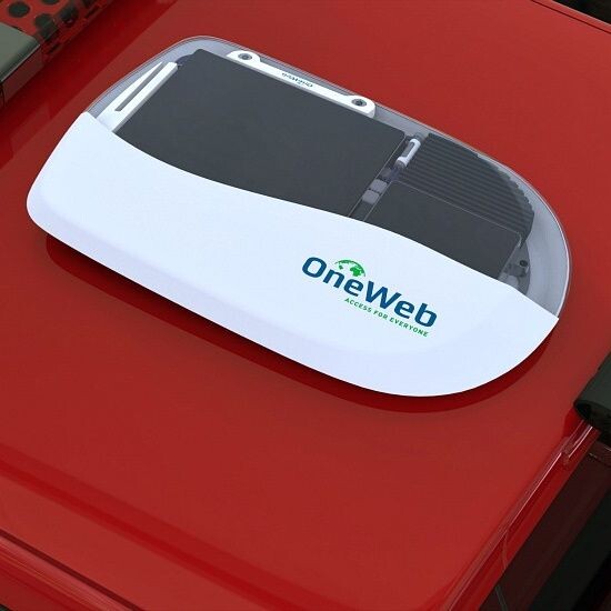 Терминал для грузовых автомобильнй от OneWeb