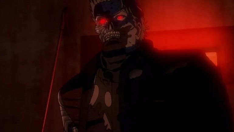 Кадр из мультфильма "Терминатор Зеро"