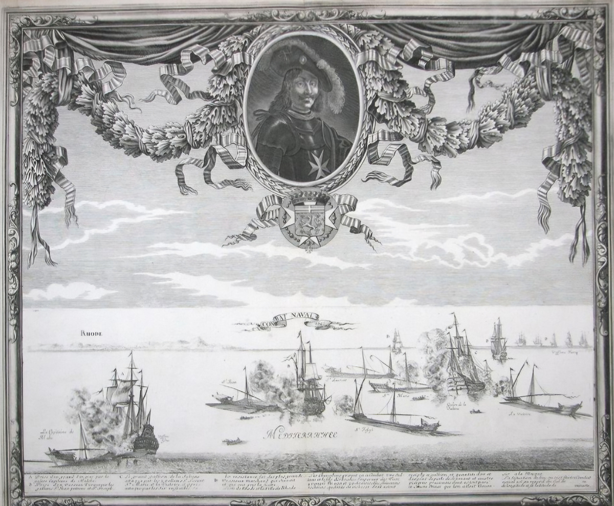 Битва 1644 года,  в ходе которой был захвачен галион Великая Султанша