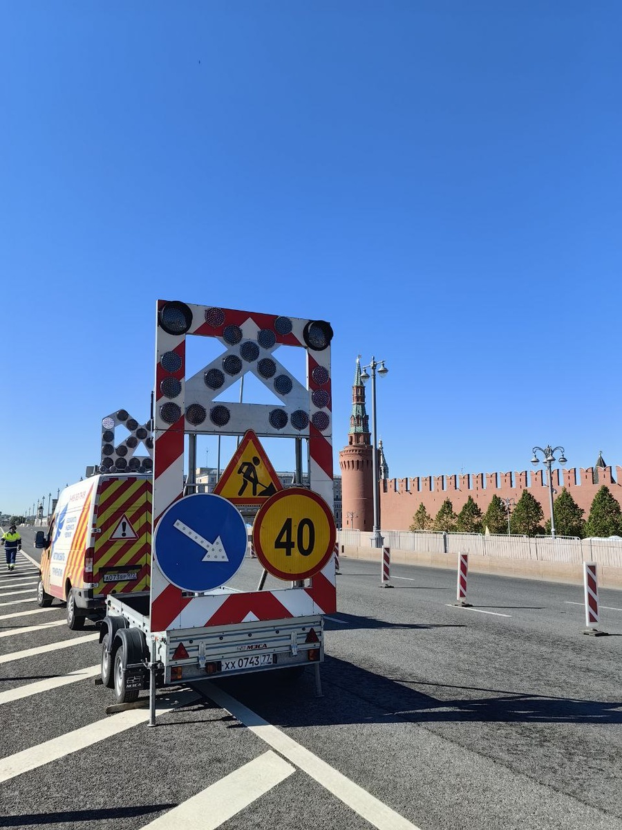 Светосигнальный прицеп прикрытия компании ДС "Сова"