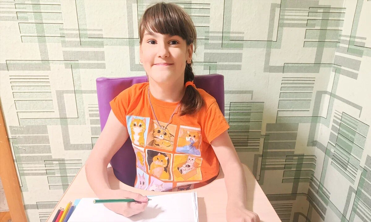 Аня Дроздовская, подопечная фонда «Алёша»