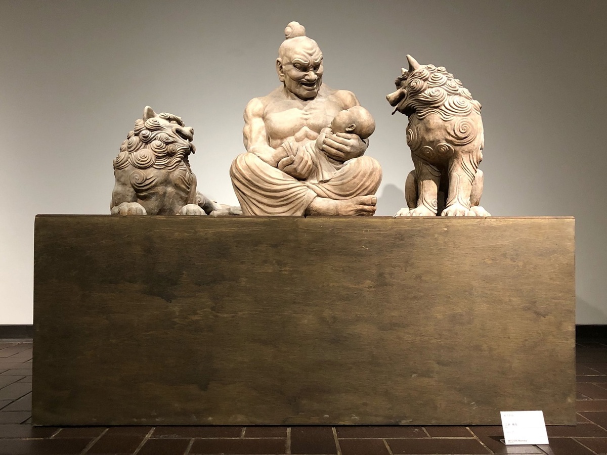 «Выходной». Материал: терракота. Автор: Момока Миёси 