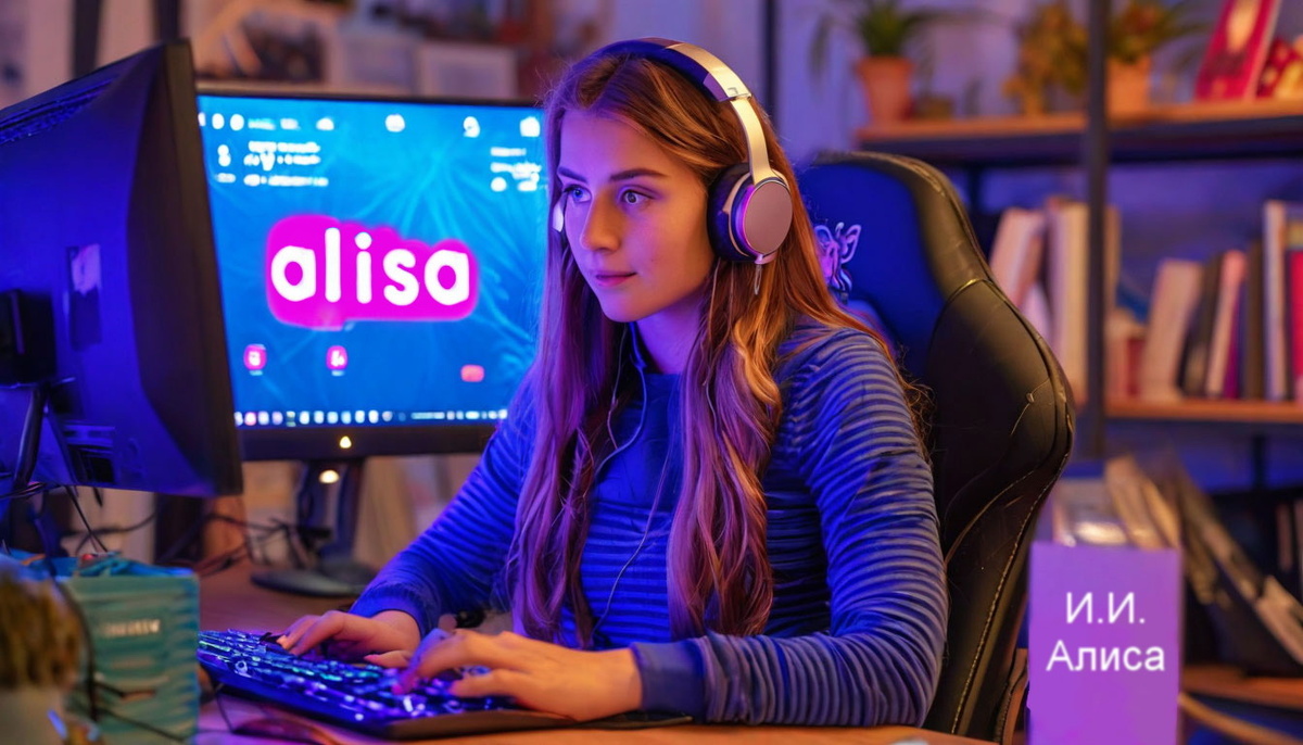 Робот - голосовой ассистент Алиса, работает в Яндексе