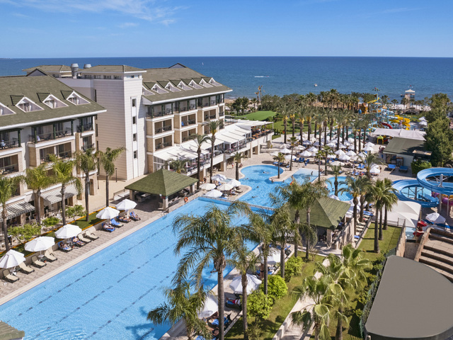 Фото отеля Dobedan Beach Resort Comfort в Чолаклы, Сиде, Турция. Изображение взято с сайта Travelata.