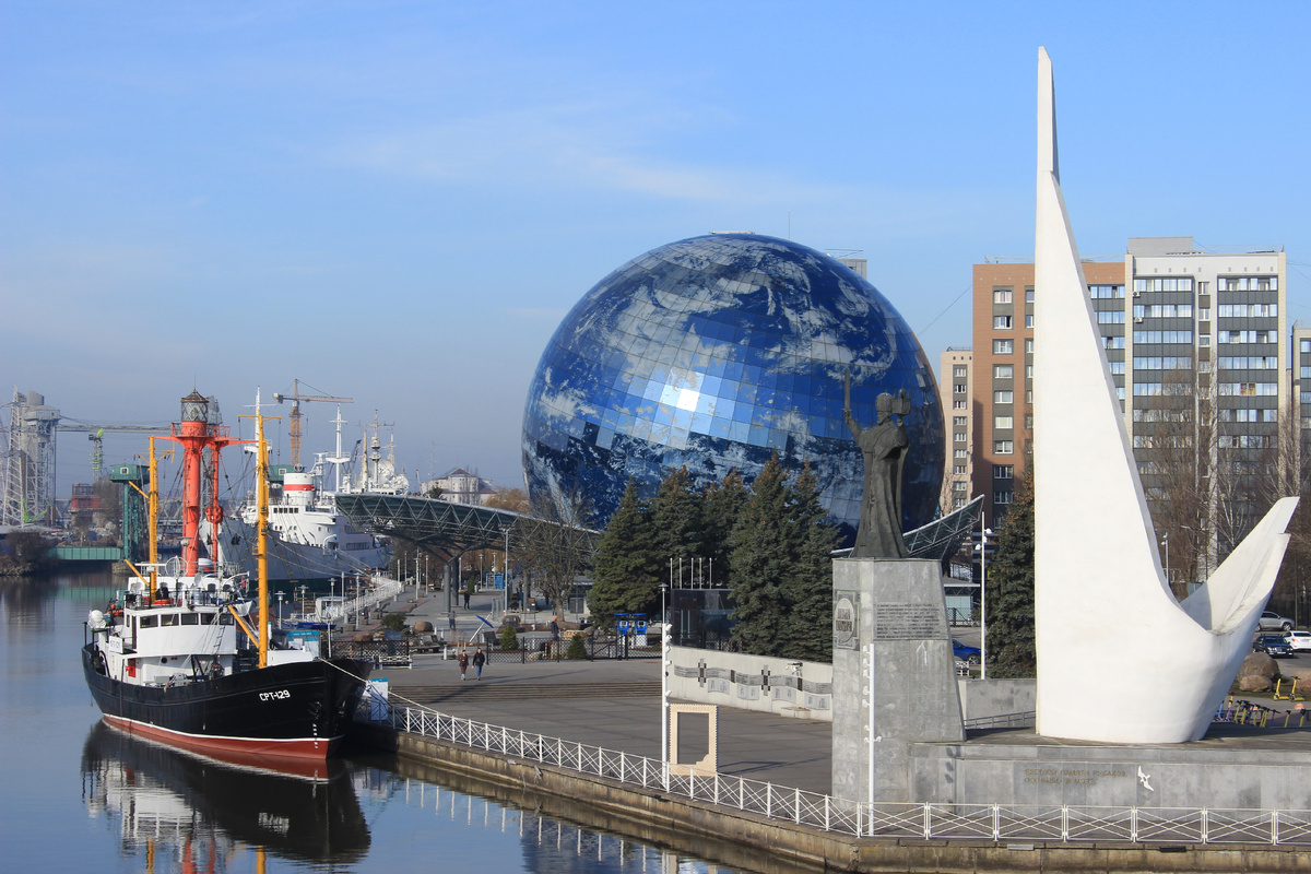 Музей истории Мирового океана, река Преголя, рыболовное судно Срт-129