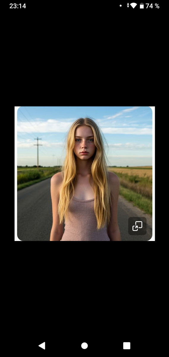 Шедеврум снова тупит :) Я не могу так на дороге ходить :) Ну и ещё ряда претензий я Лине высказалась