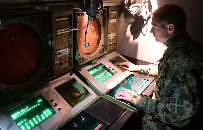 Пульт РЛС./ Фото: mod.gov.rs