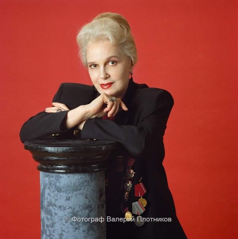 Элина Быстрицкая. Фото Валерия Плотникова