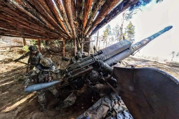 Российские войска уничтожают позиции ВСУ в районе Часова Яра. Обложка © ТАСС / Алексей Коновалов