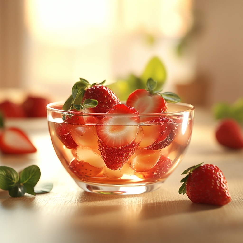 Ягодное желе всего на 40 ккал