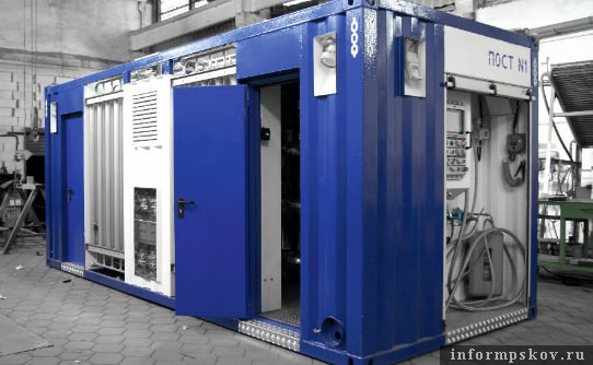 Криогенный заправщик в реальном размере. Фото предоставил директор ООО «Промгаз-Технологий» Михаил Довыденков