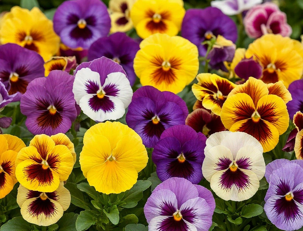 Анютины глазки (Виола) 