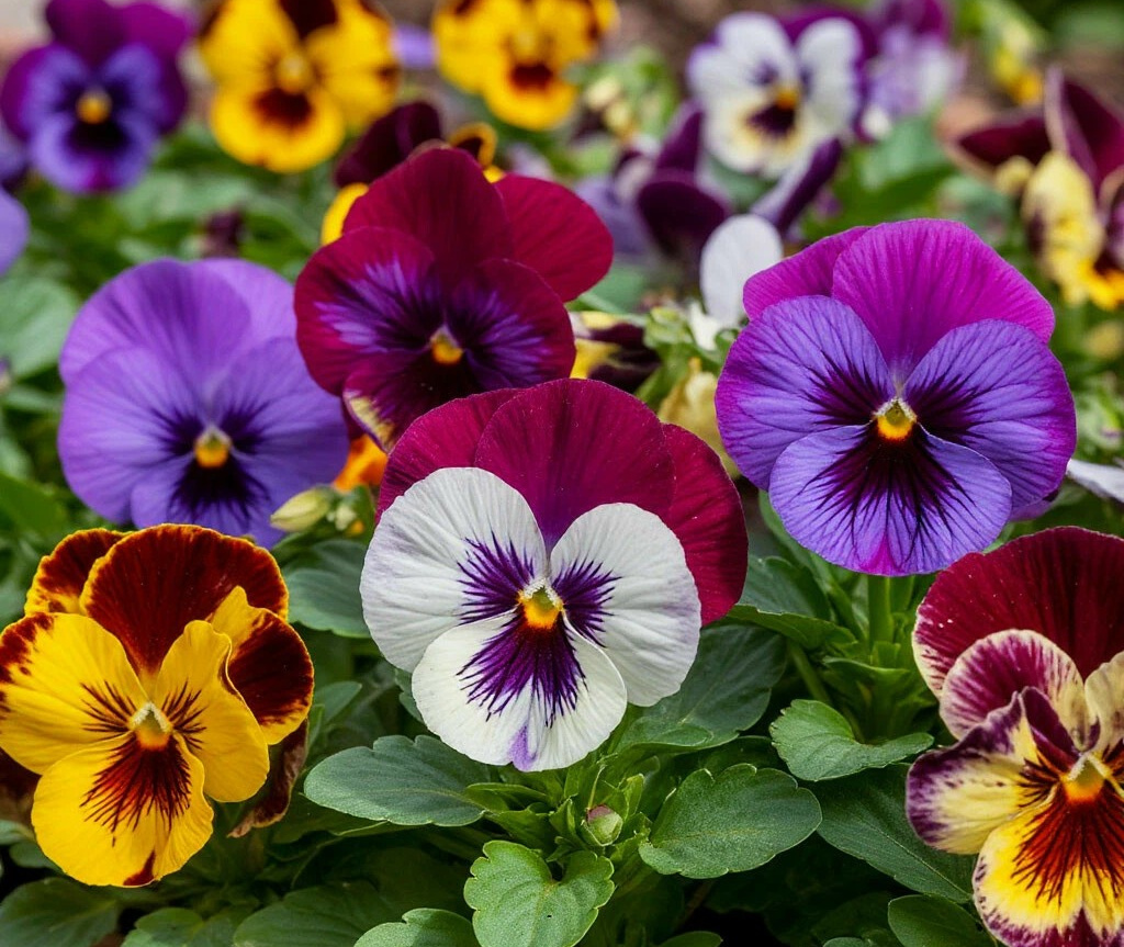 Анютины глазки (Виола) 