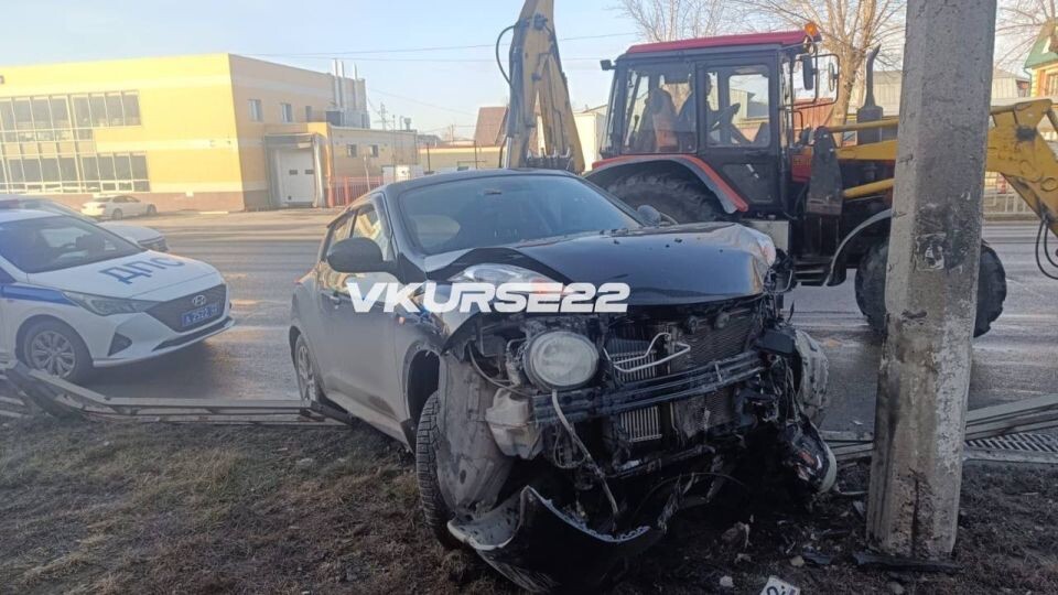    ДТП на проспекте Строителей. Источник: "В курсе 22"