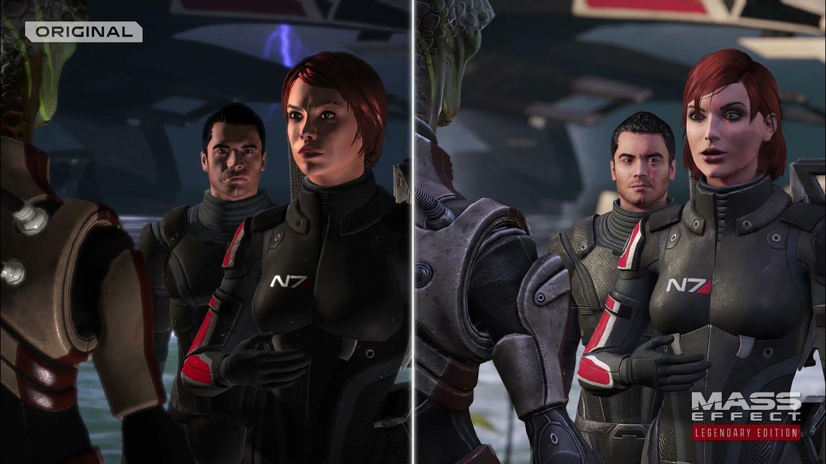 Сравнение оригинала с обновленной версией 