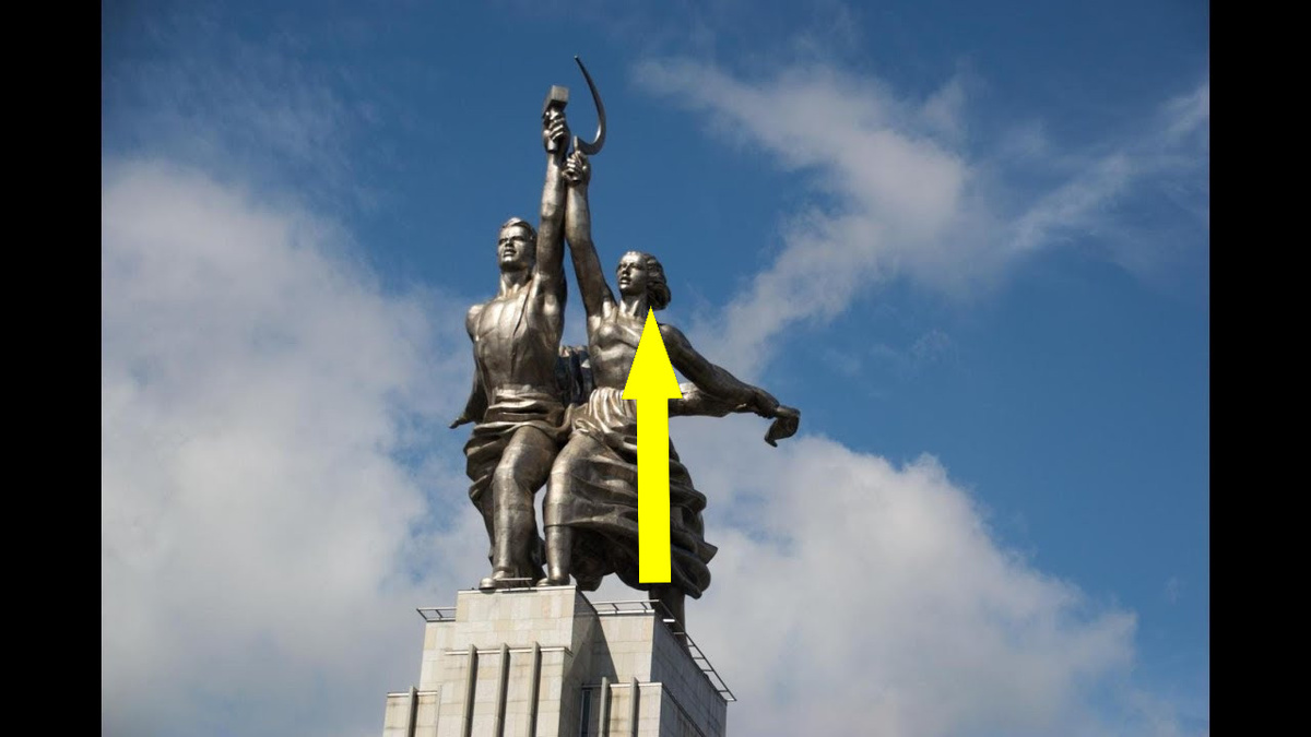    Рабочий и колхозница: символ силы и единства