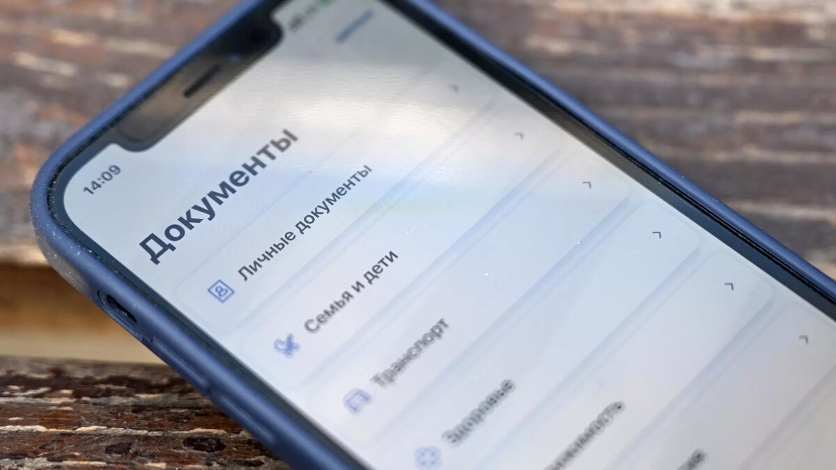 Приложение "Госуслуги"