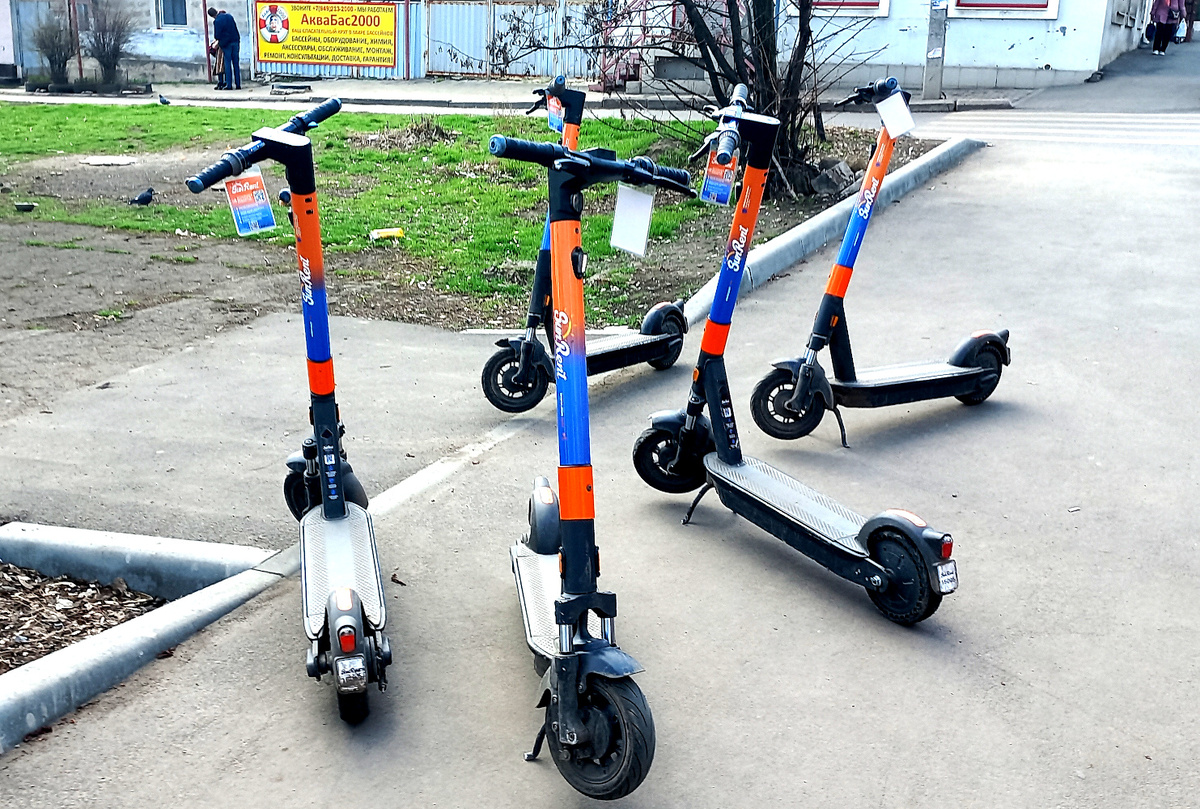 Самокаты в Донецке фото март 2025 года