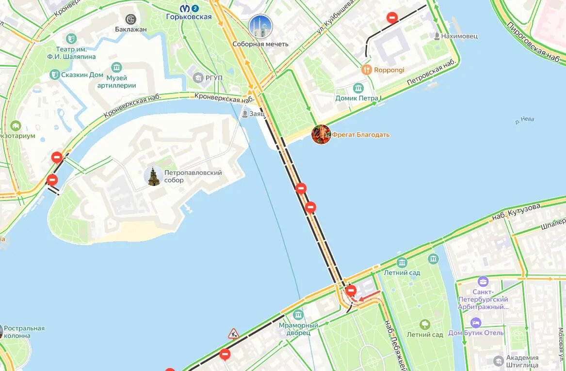    Фото: скрин «Яндекс Пробки»