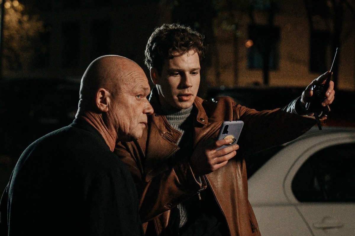 Андрей Багрышев и Юрий Соломатин. Сериал «Оперативная память»