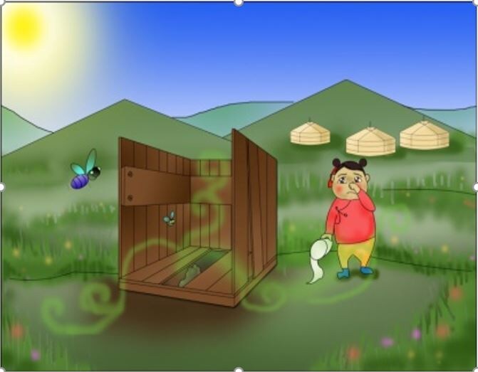 Туалеты в Монголии это вот так.